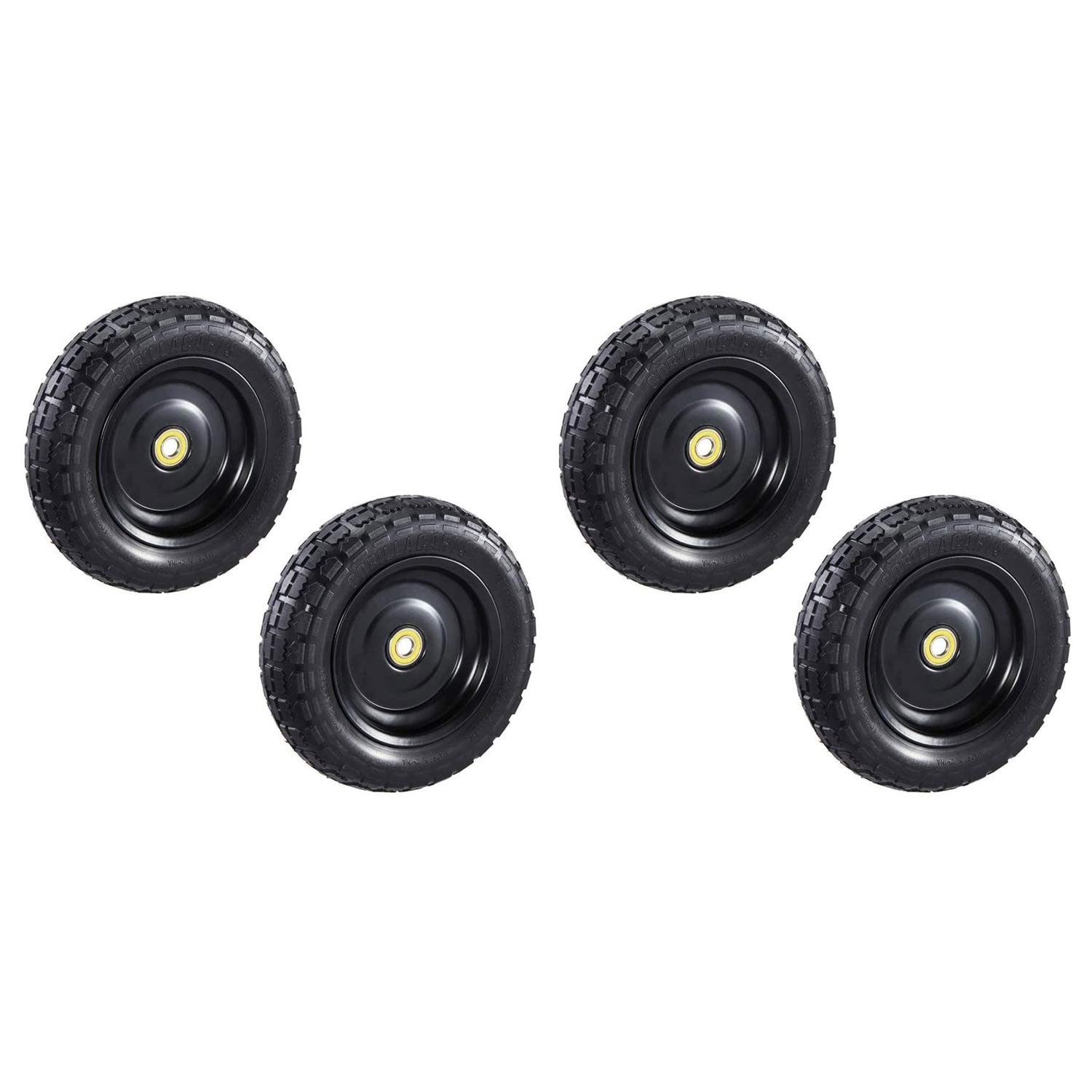 Buy Gorilla Carts 13 Inch No Flat Replacement Wheel, Pneumatic Flat