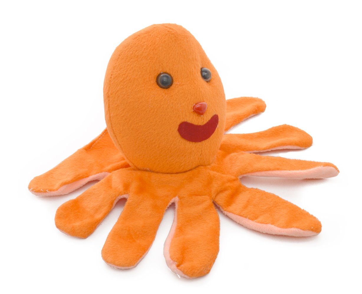 octopus hand puppet