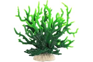 Gigicloud Artificial Aquatic Plants Fish Tank Fake Coral Multi-Purpose Pollution-Free Simulation Water Grass Small Aquarium Plants Artificial Aquarium Decoration