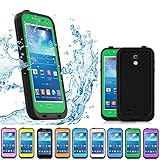 Samsung Galaxy S4 Case, LERBO Colorful Waterproof Dirt Dust Proof Case Cover for Samsung Galaxy S4 I9500(Green)