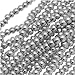 Jablonex Seed Bead Jewelry Finding, Silver Supra Metallic