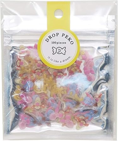 Amazon Co Jp くまのプーさん フレークシール Drop Peko シールディズニー クラックス Sns映え キャラクター グッズ 通販 文房具 オフィス用品