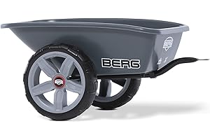 BERG Trailer M incl. towbar for Pedal Kart Reppy | Toys for Children, Pedal Kart Accessory, Outdoor Toys