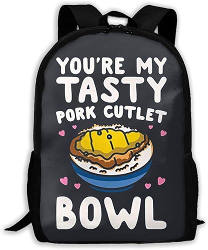 Bgkasuh Zaino Per La Scuola Leggero Con Stampa Di Porcellana Con Scritta In Inglese You Re My Tasty Pork Resistente All Acqua Da Viaggio Per Computer Portatile 43 Cm Amazon It Scarpe E Borse