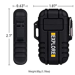 LcFun Electric Lighter, Plasma Lighter Waterproof
