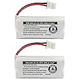 Kastar 2-Pack Battery Replacement for Vtech CS6629-2 CS6629-3 CS6649 CS6649-2 CS6709 CS6709-2 CS6709-3 CS6719 CS6719-2 CS6719-15 CS6719-16 CS6729 CS6729-2 CS6729-21 CS6729-3 CS6729-4 CS6729-4D Handset