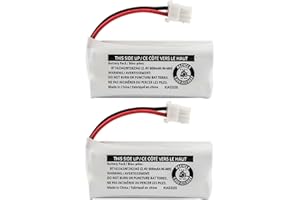 Kastar 2-Pack Battery Replacement for Vtech CS6629-2 CS6629-3 CS6649 CS6649-2 CS6709 CS6709-2 CS6709-3 CS6719 CS6719-2 CS6719-15 CS6719-16 CS6729 CS6729-2 CS6729-21 CS6729-3 CS6729-4 CS6729-4D Handset