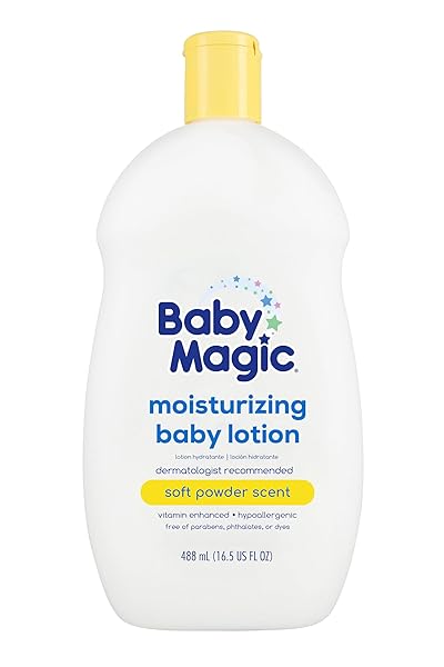 BABY MAGIC MOISTURIZING BODY LOTION, SWEET BUTTERCUP SCENT, 16.5 OZ