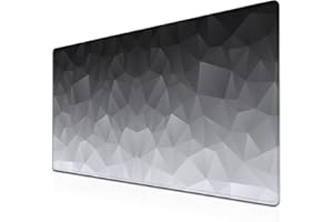 Samgula Computer Desk Mat XXL Mousepad Big Mouse Pad Gaming Desk Mats Office Pad Non-Slip Rubber Base Waterproof with Stitche