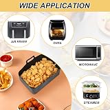 YQL Silicone Air Fryer Liners 9.5L Duo Ninja AF400UK DZ400UK 2pc view 7