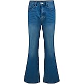 Men's Vintage Jeans Bell Bottom Pants Retro 70s 60s Outfits Flared Jeans Comfortable Stretch Fit for Disco Party