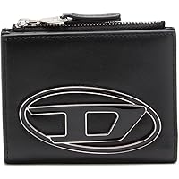 Diesel 1DR BI-FOLD Zip II Wallet Black at Amazon Women's Clothing