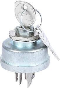 Virtionz Ignition Switch | Replaces Craftsman/Husqvarna/Poulan | OEM No. 140301, 53214030 : 430-674, 5412H1, 334013B 925-1717 92556 & Many Others Comes with Two Keys