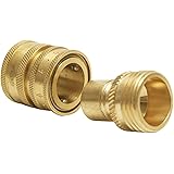 Python Brass Snap Connector for Aquarium