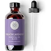 Pure Body Naturals French Lavender Essential Oil Blend, 4 fl oz - for Aromatherapy, Soap Making, and DIY Skin and Hair Products
