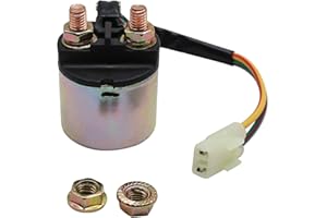 Starter Solenoid Relay for Honda TRX450ES Fourtrax Fourman 450 1998-2001 / TRX500 Fourtrax Foreman Rubicon 500 2001-2011 ATV