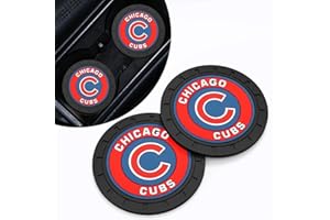 UMLYOP Car Cup Holder Coasters for Baseball Fans,Car Coasters for Car Cup Holder,Baseball Stuffs Car Cup Holder Insert,Souvenir/Gifts for Baseball Fans,Car Cup Mat,2.75''