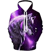 QiErDesign Hoodies for Men Women 3D Print Graphic Fleece Sweatshirts Pullover Novelty Hoody Hooded With Pockets