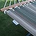 Prime Garden Quilted Fabric Hammock with Pillow, Hardwood Spreader Bars, 2 People, Desert Stripe