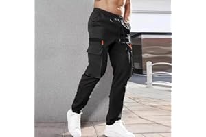 Men's Cargo Pants Tactical Work Pants for Men Ripstop Construction Trousers Lightweight Work Hiking Pants