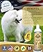 Dog Whitening Shampoo– for Dogs with White Light Colored Hair Coat Fur–White Haired Pets Shampoo for Itching Dry Sensitive Skin. Non Toxic Formula