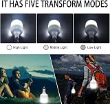 2 Pack Camping Lights LED Lantern USB Rechargeable 30W 3 Modes view 3