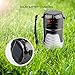 Camping Lantern Solar Rechargeable Collapsible LED Camping Light & Handheld Flashlight in the Bottom for Hiking Camping Fishing Hurricanes Outages Emergency Charging for Mobilephone