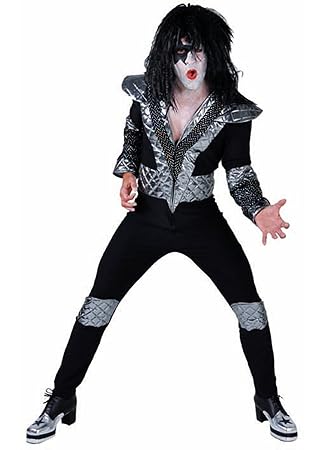 Panelize Musiker Rockstar Overall Space 60er Jahre Weltall Einteiler (S)