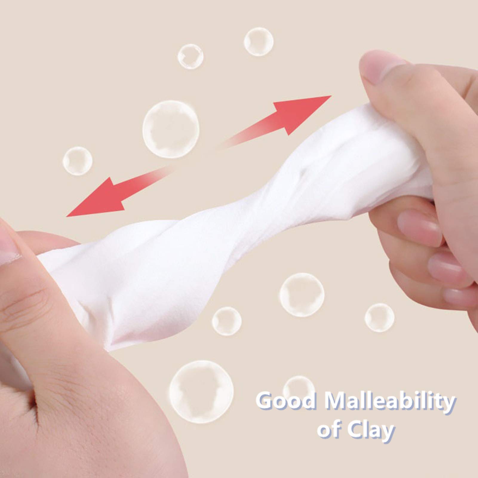 Baby Handprint Footprint Ornament Keepsake Maker Kit, Baby Nursery Memory Art Kit, Baby Shower Gifts, Xmas Gifts, Precious Moment for Newborn,Baby Boy/Girl, Personalized Baby Prints(8'')