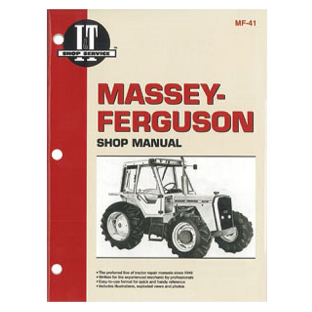 Amazon.com: I&T Shop Manual MF-41 Shop Manual for Massey Ferguson 670