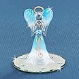 Glass Baron Heavenly Blue Angel Figurine