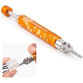JRready DAP-D173 Molex Pin Extractor Mini Fit Jr Extraction Tool Electrical Pin Removal Tool Molex 11-03-0044 ATX Pin Removal Tool for Mini Fit Jr Terminals with Built in Plunger Depinning Tool
