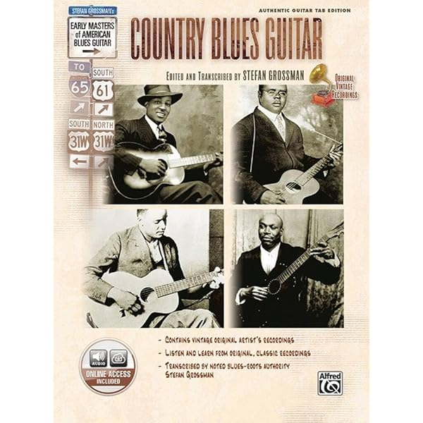 Complete Country Blues Guitar Book: Grossman, Stefan