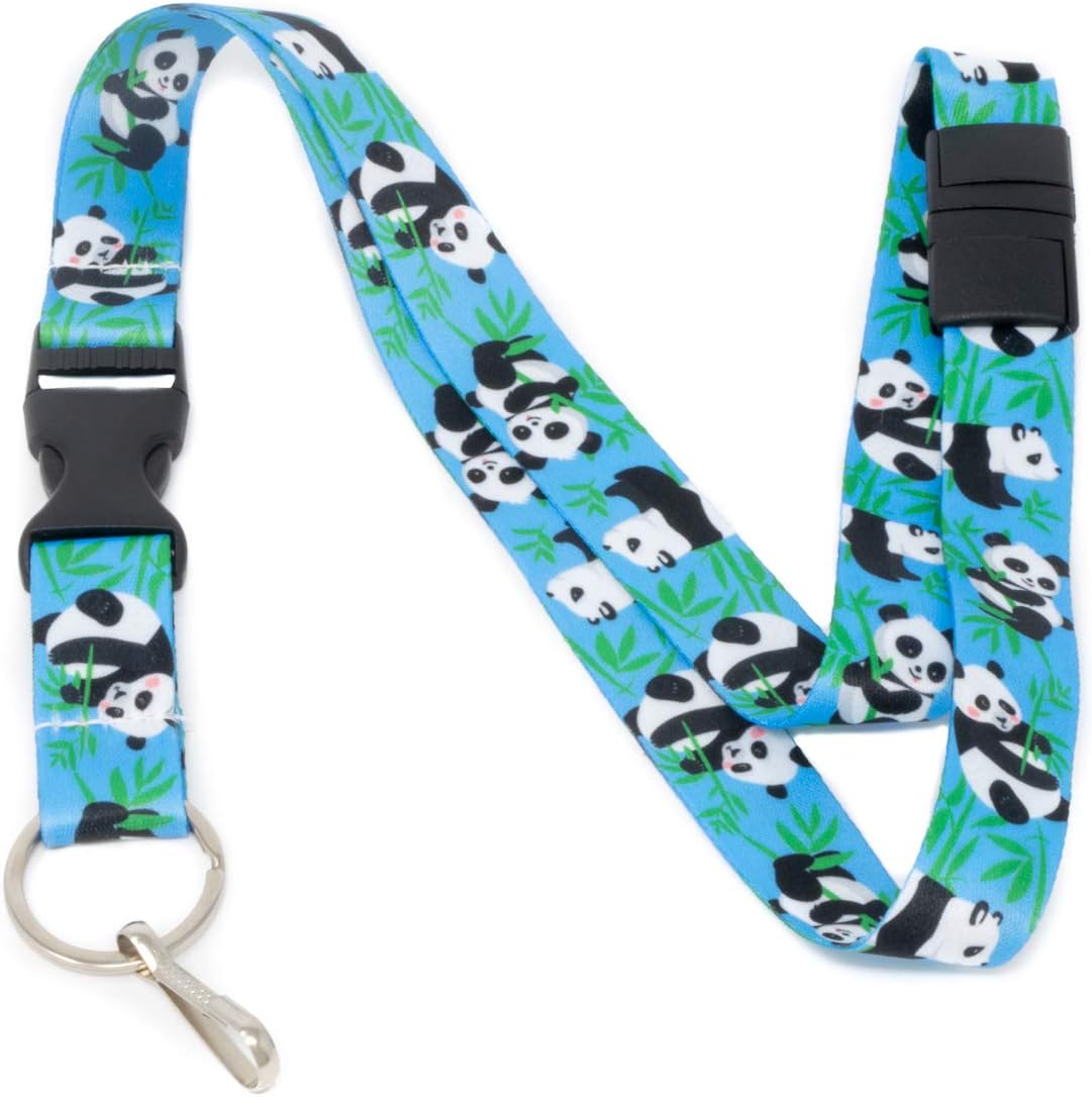 Limeloot Themed Lanyard for Keys, ID Badges, and Accessories - Premium Lanyard with Quick Release Buckle and Flat Ring.