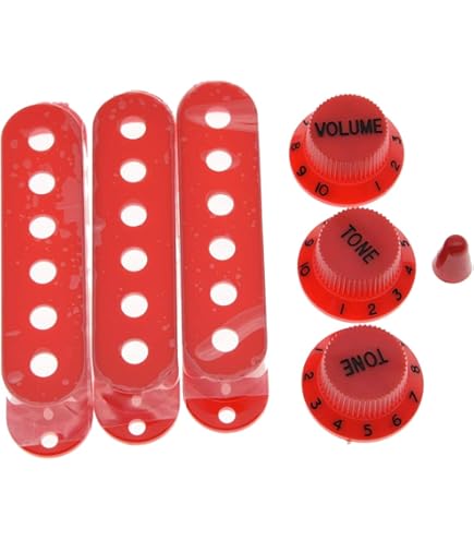 Amazon.com: Vintage Forge Red Guitar Control Knobs (1 Volume