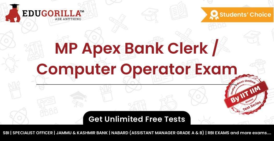 Mp Apex Bank Clerk Computer Operator Mock Test 21 Unlimited Online Test Series Speed Tests 1 Month Subscription Email Delivery Within 2 Hours By Edugorilla Amazon In Software Mp Apex Bank Clerk Computer Operator Mock Test 21 Unlimited Online Test Series Speed Tests 1 Month Subscription Email Delivery Within 2 Hours By Edugorilla Amazon In Software