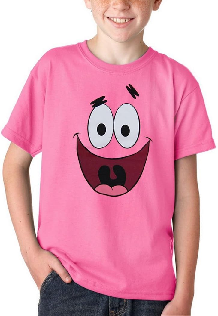 Patrick star face shirt Clearance