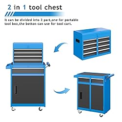 AirWire Tool Chest, 5-Drawer Rolling Tool Storage