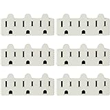 SUNQN E138/6PK Sunlite E138 3-Outlet Current Tap, 6 Pack