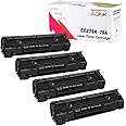 UniVirgin 79A CF279A Toner Cartridge Compatible with 79A Toner for use in HP Laserjet Pro M12a Laserjet Pro M12w Laserjet Pro MFP M26nw Laserjet Pro MFP M26a Printer (Black, 4-Pack)