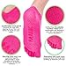 Non Slip Yoga Socks for Women - Non-Skid Silicone Premium Grip for balance - Ideal for Barre, Pilates and Ballet Exercise or Hospital Wear with Mesh Bag for Washing Machine