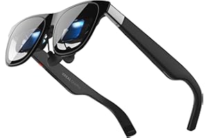 XREAL One Pro AR Glasses with X1 Chip, Native 3 DoF, X-Prism Optics, 57°FOV 171" 120Hz FHD Display, Sound by Bose, XR Glasses for iPhone 17/16, Steam Deck, ROG, Mac, PC, Android & iOS M (IPD 57-66mm)