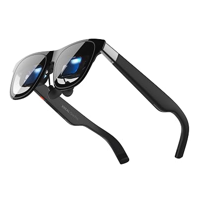 XREAL One Pro AR Glasses with X1 Chip, Native 3 DoF, X-Prism Optics, 3D Mode, 57°FOV 171" 120Hz FHD Display, XR Glasses for iPhone 17/16, Steam Deck, ROG, Mac, PC, Android & iOS M (IPD 57-66mm)