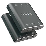 COOLSELL Audio Interface, Stereo 24Bit/192kHz USB C & iPhone Guitar Interface for Recording, Live Streams and Podcasting, Compatible with iPhone, iPad, Mac, Android and PC
