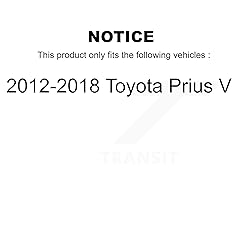 CMX Front Rear Ceramic Brake Pads Kit Replacement