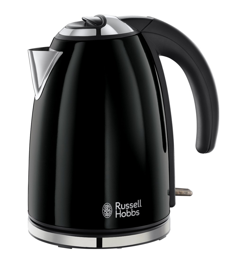 Russell Hobbs Colour Kettle, 1.7 L, 3000 W Black Amazon.co.uk