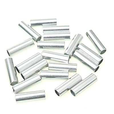 Monrocco 20Pcs Bearing Spacer Silver Aluminum Adult Inline Roller Skate Shoes Spacer for 6mm Screws