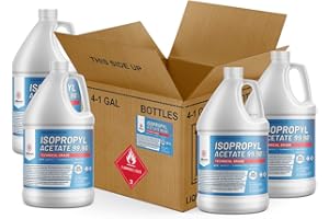 Alliance Chemical Isopropyl Acetate 99.98% - 4 Gallon Case - Industrial Solvent