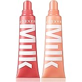 Milk Makeup Balmade Electrolyte Lip Balm – Hydrating, Sheer Gloss Nourishes + Replenishes Moisture – Clean, Vegan Formula with High-Shine Finish – 2-Pack – Werk Out, Ion, 0.4 oz