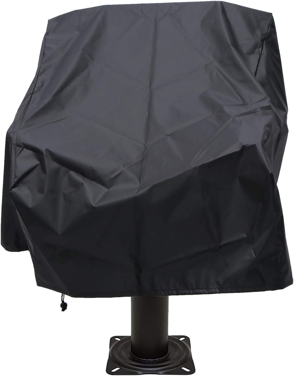 outdoor protective covers on Amazon Com Vvciic Boat Seat Cover Waterproof Heavy Duty Weather Uv Resistant Pontoon Boat Cover Seats Pedestal 210d Oxford Cloth Helm Chair Protective Covers Black Sports Outdoors